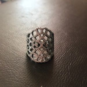 Pandora Shimmering Lace Ring